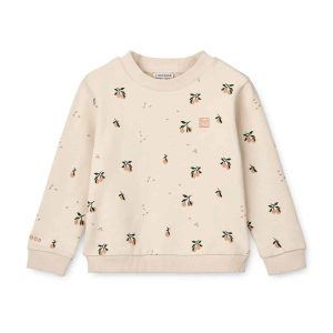 Sweatshirt *Thora*, Ecru/Cherry