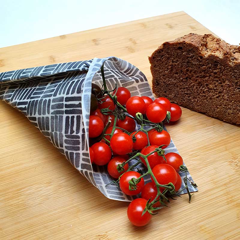 Vaxtuch – das vegane Wachstuch – Basis-Set “Korb” Farbe : grasgrün – Bild 2