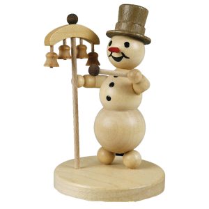 Schneemannmusikant „Glockenspiel“
