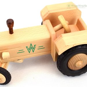 Traktor ohne Dach – Fahrzeuge aus Holz