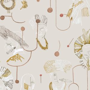 Tapete Cinco, Indians on Light