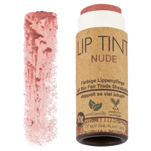 LIP TINT NUDE | nachhaltig | zero waste | vegan | tierversuchsfrei | palmölfrei | plastikfrei | umweltfreundlich | natürlich | Lippenstift | getönte Lippenpflege