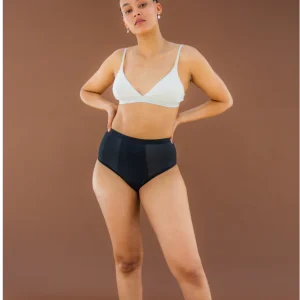 Yoni.care | Periodenunterwäsche • High Waist Farbe. Black Größe XXL