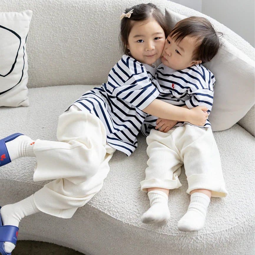 T-Shirt Mini *Colette*, White/Navy – Bild 4