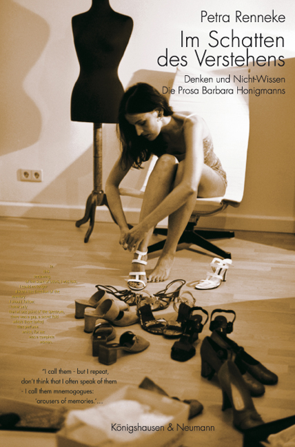 Im Schatten des Verstehens – Denken und Nicht-Wissen. Die Prosa Barbara Honigmanns – Petra Renneke – ISBN 9783826037054 / 978-3-8260-3705-4 / 978-3-82-603705-4