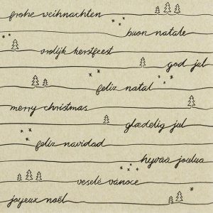 Servietten Christmas Wishes – Weihnachtswünsche – Eco Line