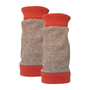 Cool 7 Woll-Handstulpe Camel-Orange, OS