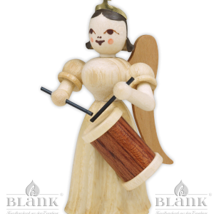 Faltenlangrockengel mit Langtrommel natur, langer natur Faltenlangrock – Neuheit 2023