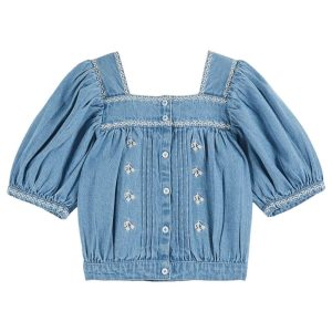 Bluse *Chambray*, Denim Light
