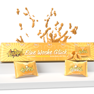 Happykeks | Happy Glückskeks – 1 x Eine Woche Glück – Vanilletraum