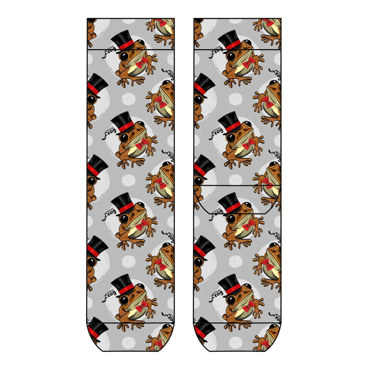 Cool 7 Print 3D Socks Mister Frog, 41-46
