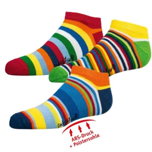 Socks 4 Fun Trampolin Socken Rot, 31-34