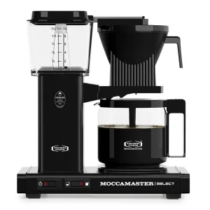 Rösttrommel Kaffeerösterei | Moccamaster Filterkaffeemaschine KBG  GLAS – Farbe Schwarz