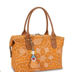 Korkgut – Kork mal anders | Schultertasche verwandelbar, Größe: L Farbe: Orange