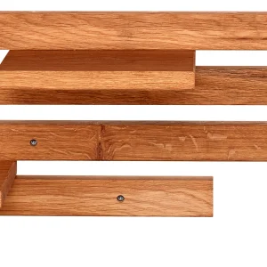 Living Oak Wandregal Eiche No.2 – Leistenregal –  Bausatz 1 x Regalboden 50 x 20 cm