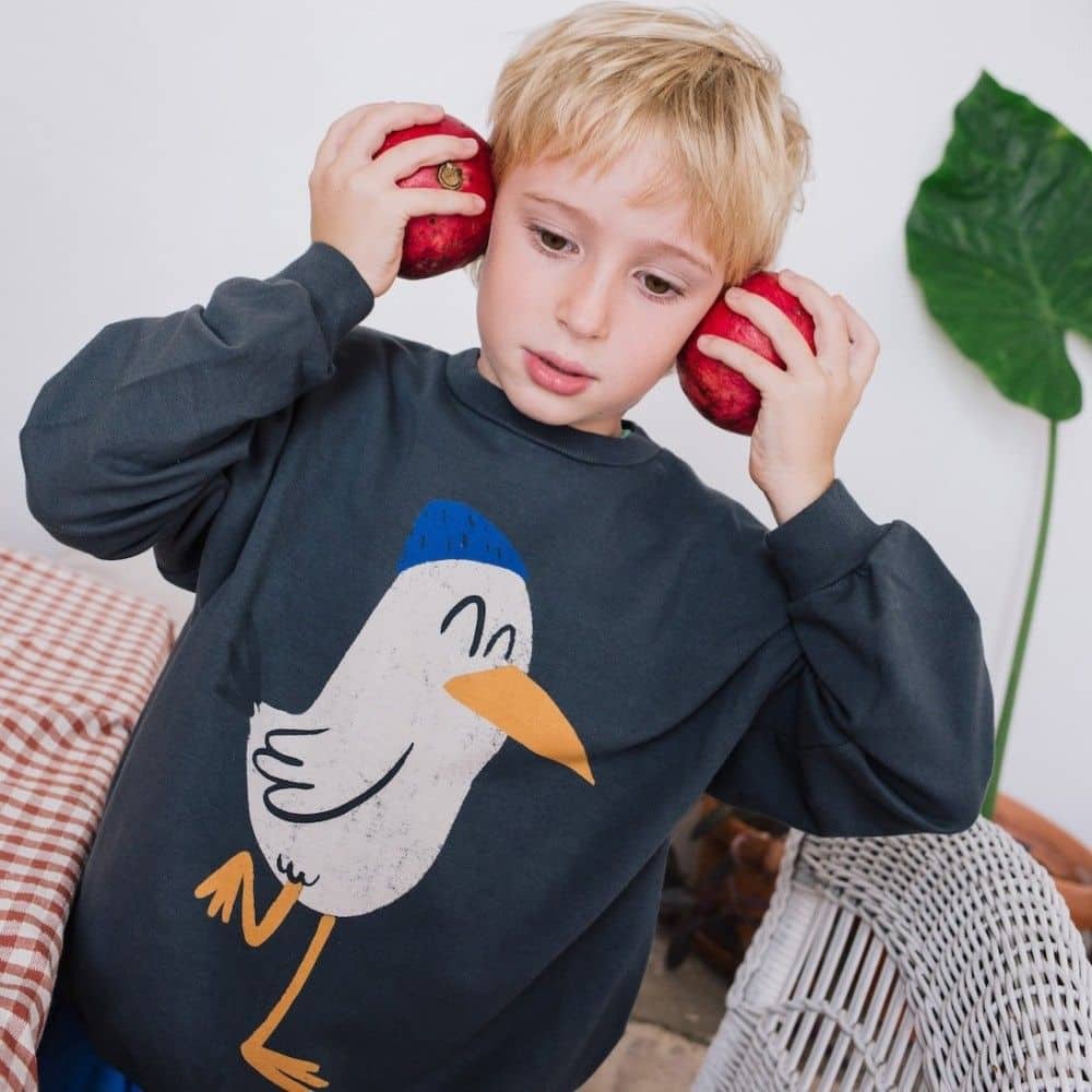 Sweatshirt *Seagull*, Anthrazit – Bild 2