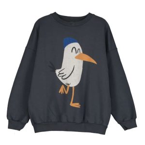 Sweatshirt *Seagull*, Anthrazit