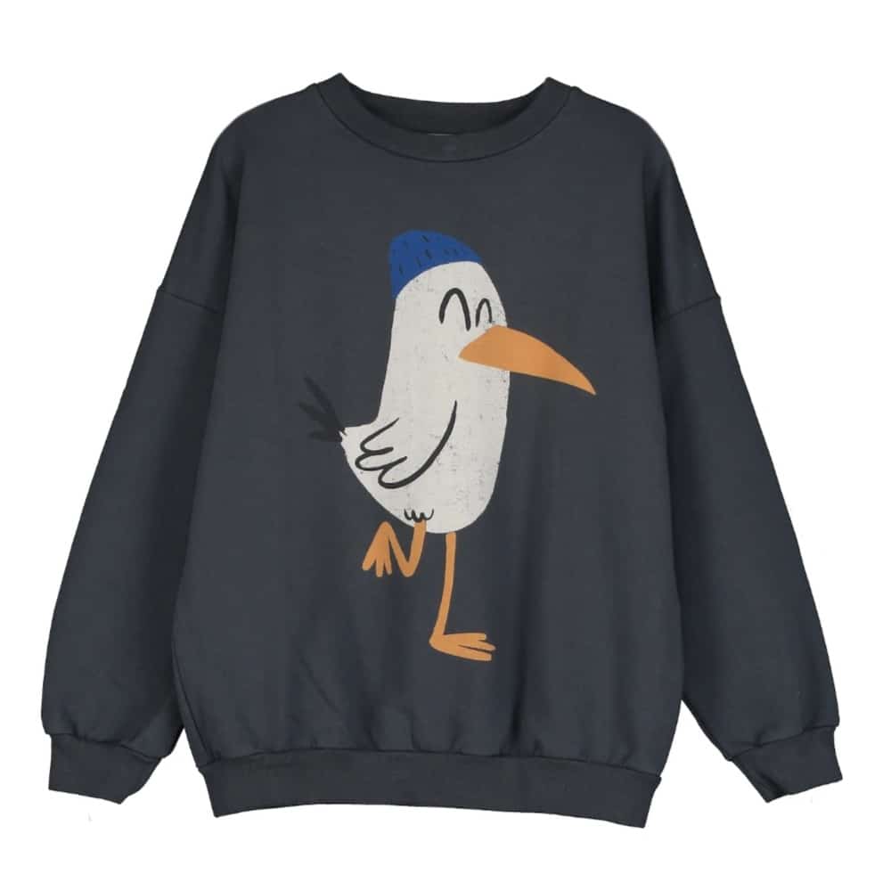 Sweatshirt *Seagull*, Anthrazit