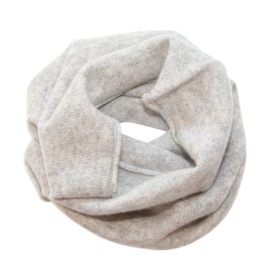 Loop Schal *Niki*, Hellgrau, Kaschmir