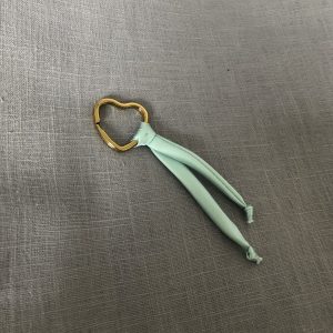 Herz Schlüsselanhänger, Mintgrün