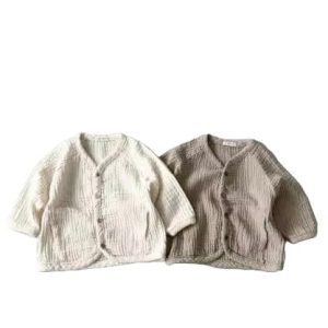 Soft Gauze Maple Cardigan