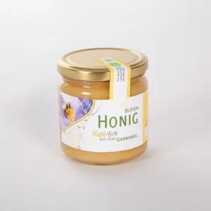 Bioimkerei Schnürch | Bio-Blütenhonig aus dem Isarwinkel 500g Glas