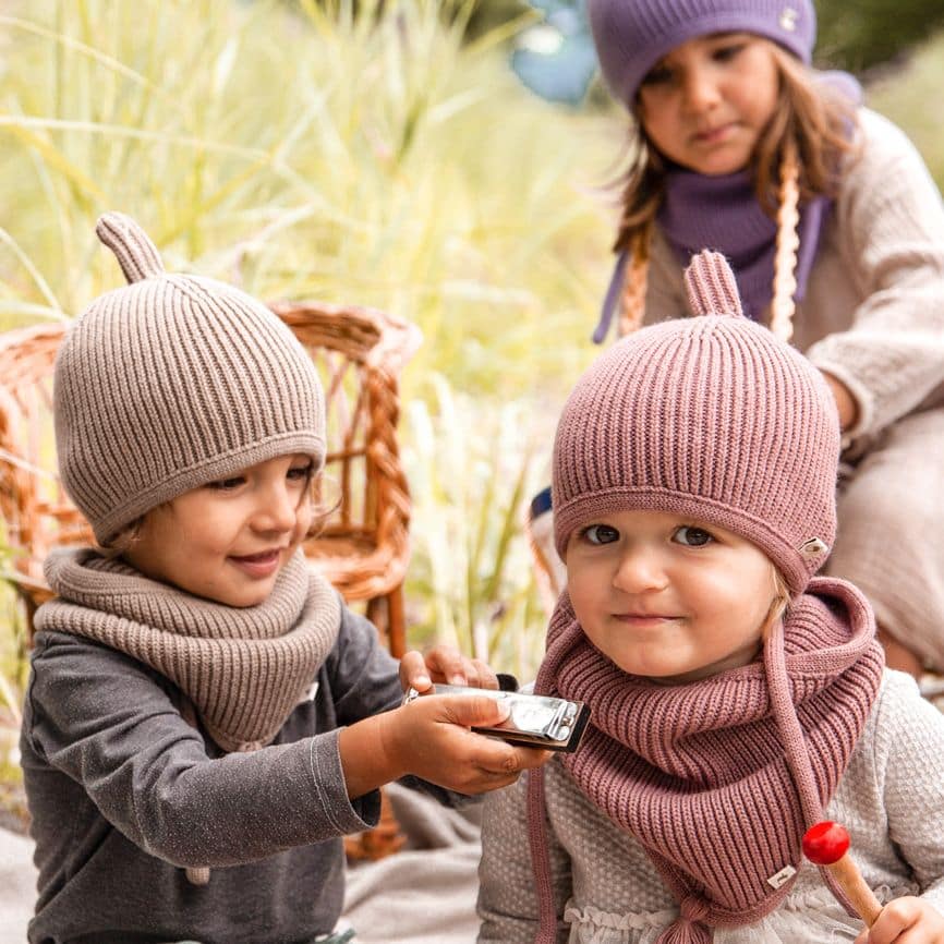 Rundschal *Loopi*, Rose – Bild 6