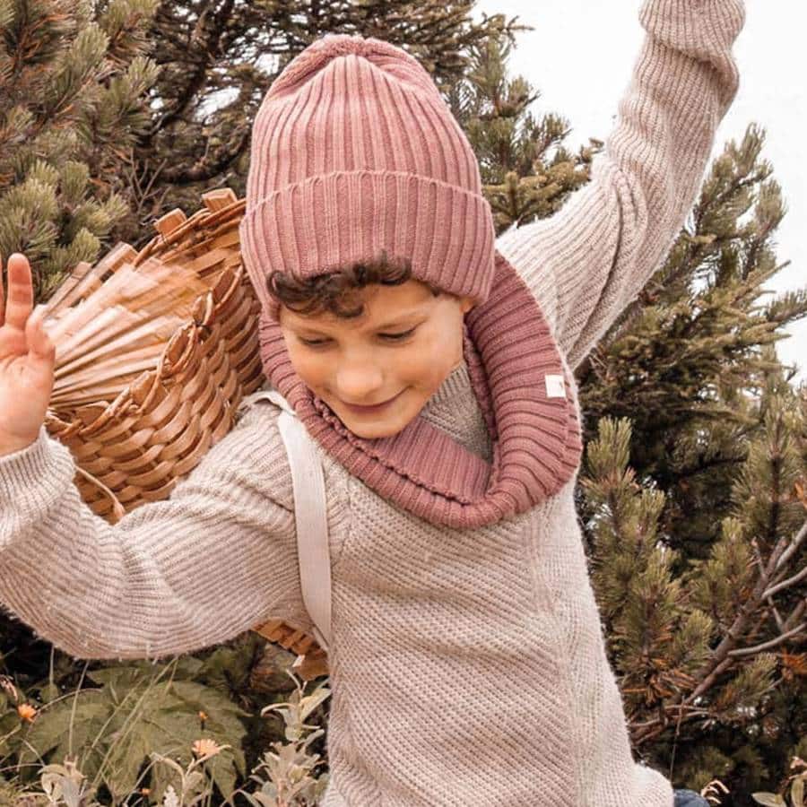 Mütze *Beanie*, Rose – Bild 2