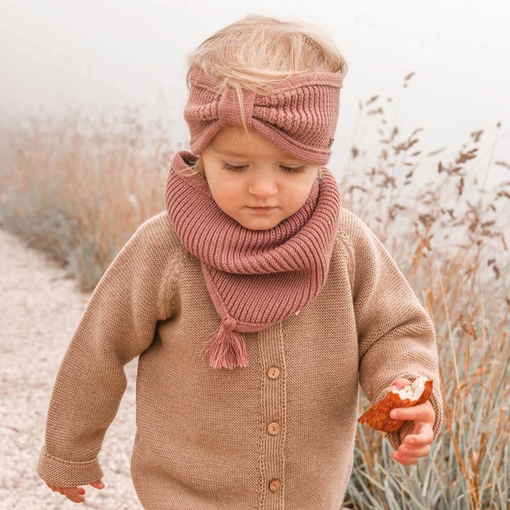 Rundschal *Loopi*, Rose – Bild 4