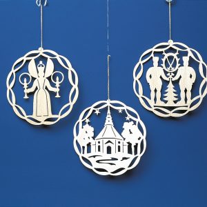 Fensterbild Seiffener Kirche