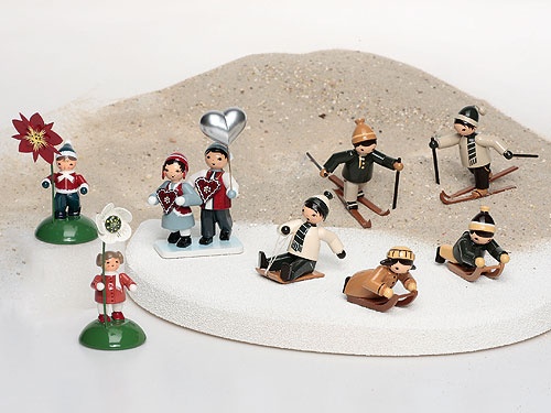 Schlittenrutscher, braun – Bild 2