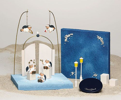 Sockel “Viel Glück” zu Diamantenengel