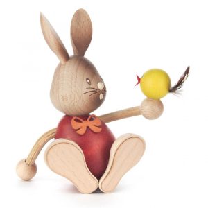 Osterhase Stupsi mit Küken