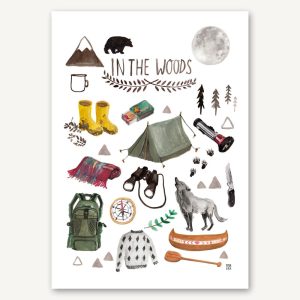 Poster A2, In The Wood