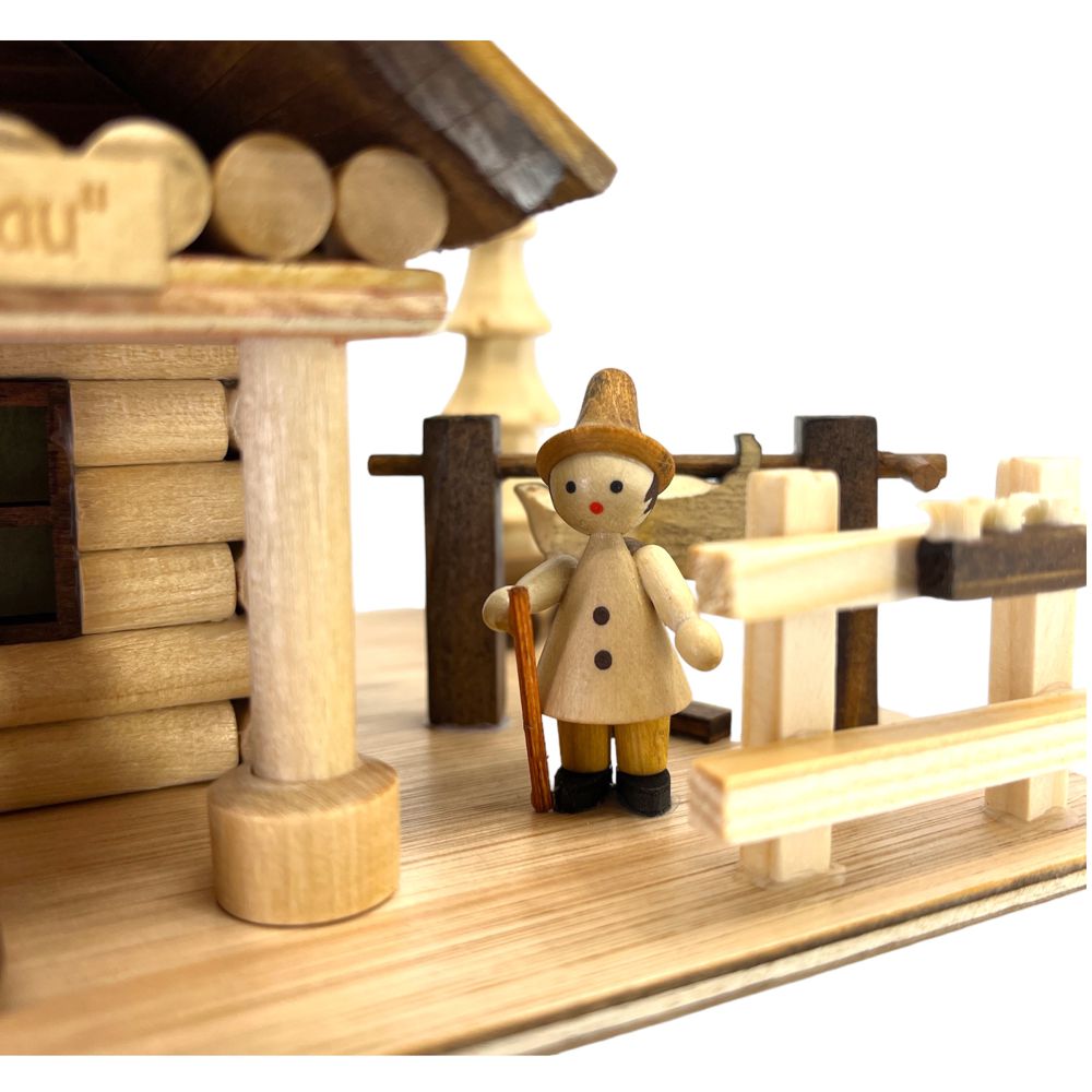 Räucherhaus Zur Wilden Sau mit Wanderer – Bild 9