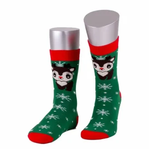 JD Weihnachtssocke Rentier, 33-35