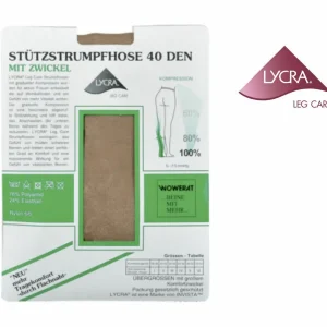 Stützstrumpfhose 40 den Schwarz, 40-42