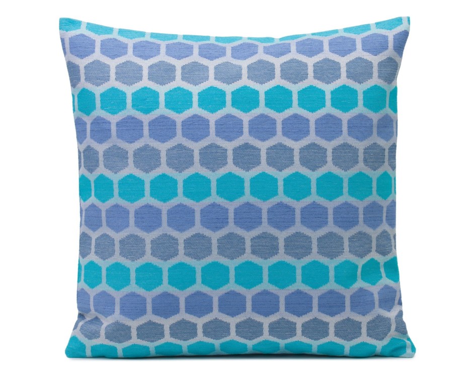 Gözze Ambiente | Trendlife Hooper Kissenhülle Farbe aqua 40x40cm