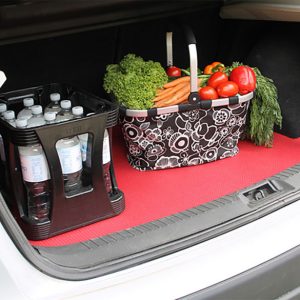 SanoCar Kofferraummatte mit doppelseitiger Antirutschbeschichtung & Dämpfung – verschiedene Farben – 120 x 160 cm