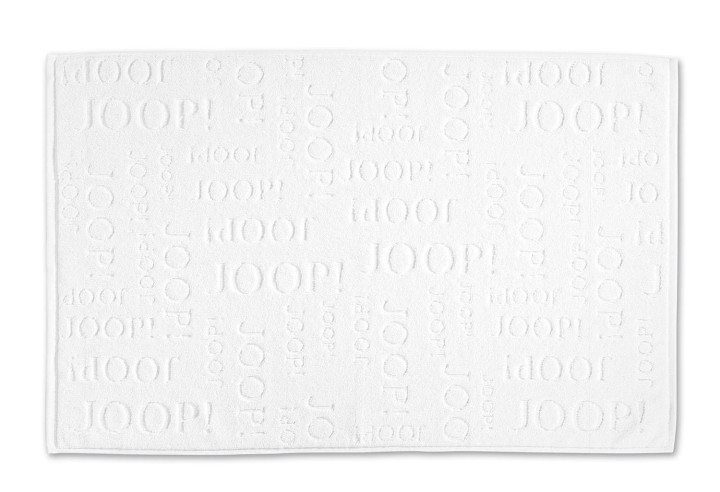 JOOP! Badteppich 74 REPEAT weiß 55 x 85 cm