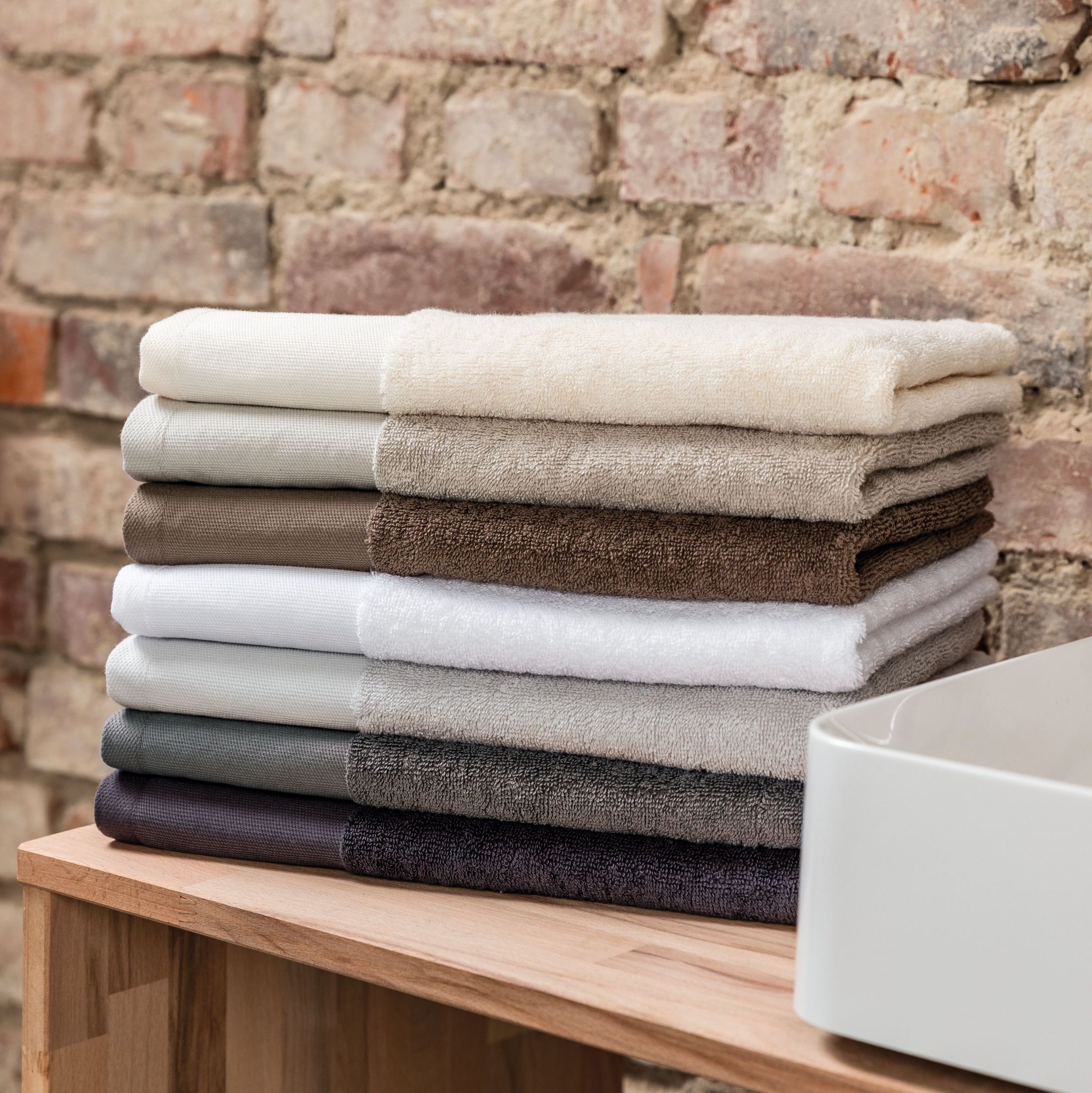 Rhomtuft COMTESSE Duschtuch 70 x 130 cm Farbe: natur-jasmin