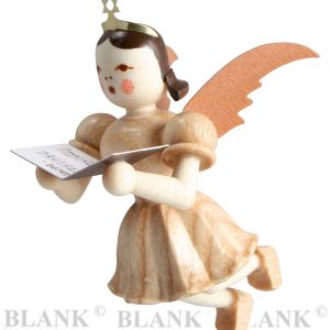 Schwebeengel Sänger natur, kurzer natur Faltenrock