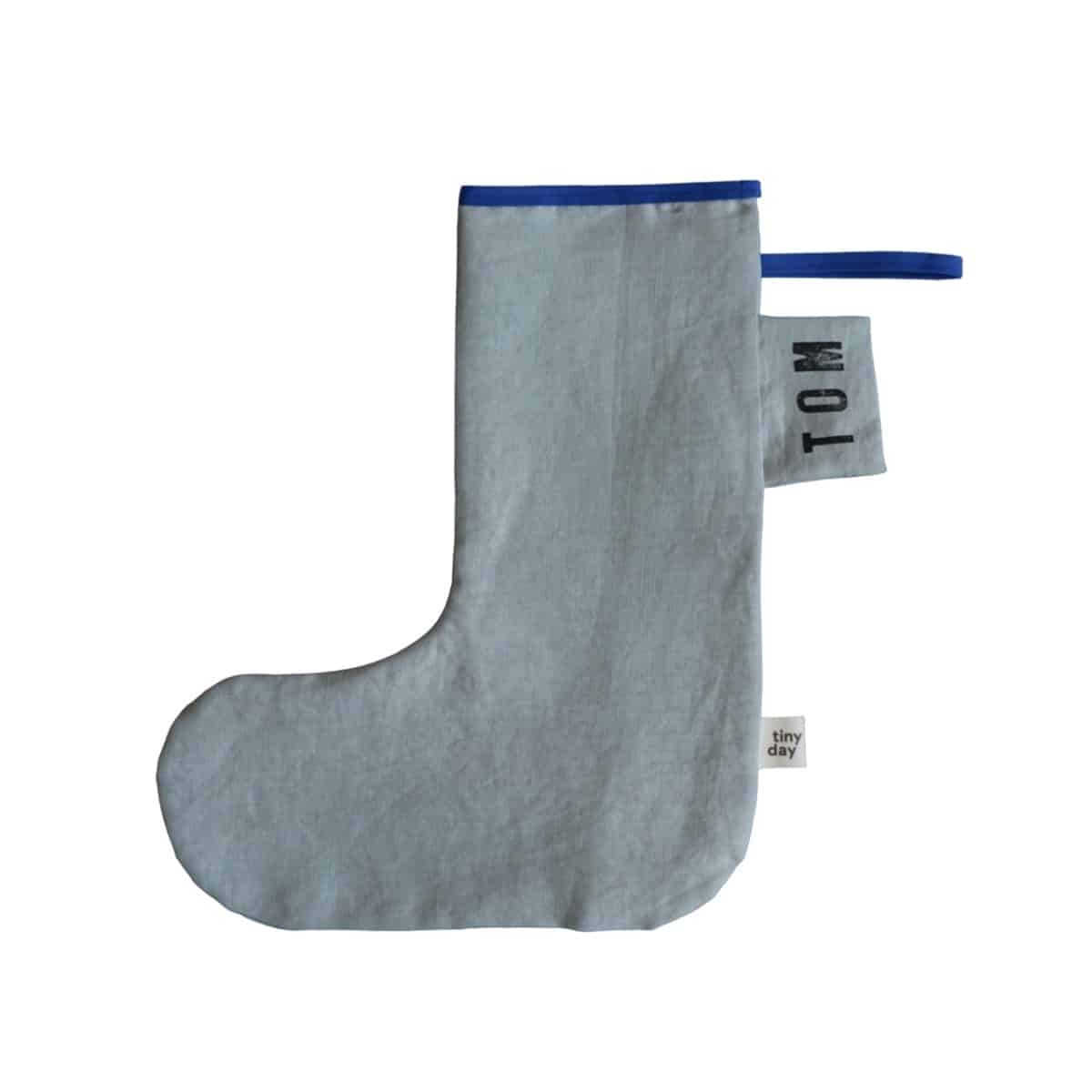 Nikolaus-Stiefel aus Leinen, Haus – Bild 2