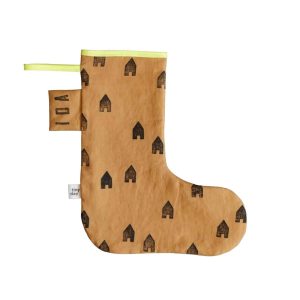 Nikolaus-Stiefel aus Leinen, Haus