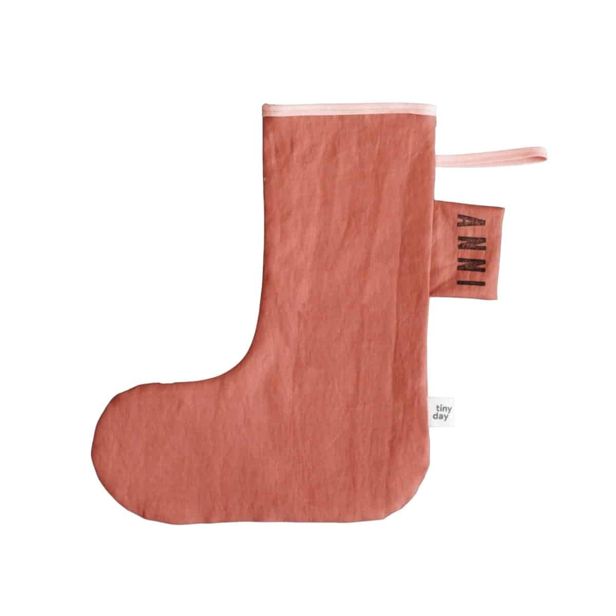 Nikolaus-Stiefel aus Leinen, Haus – Bild 4