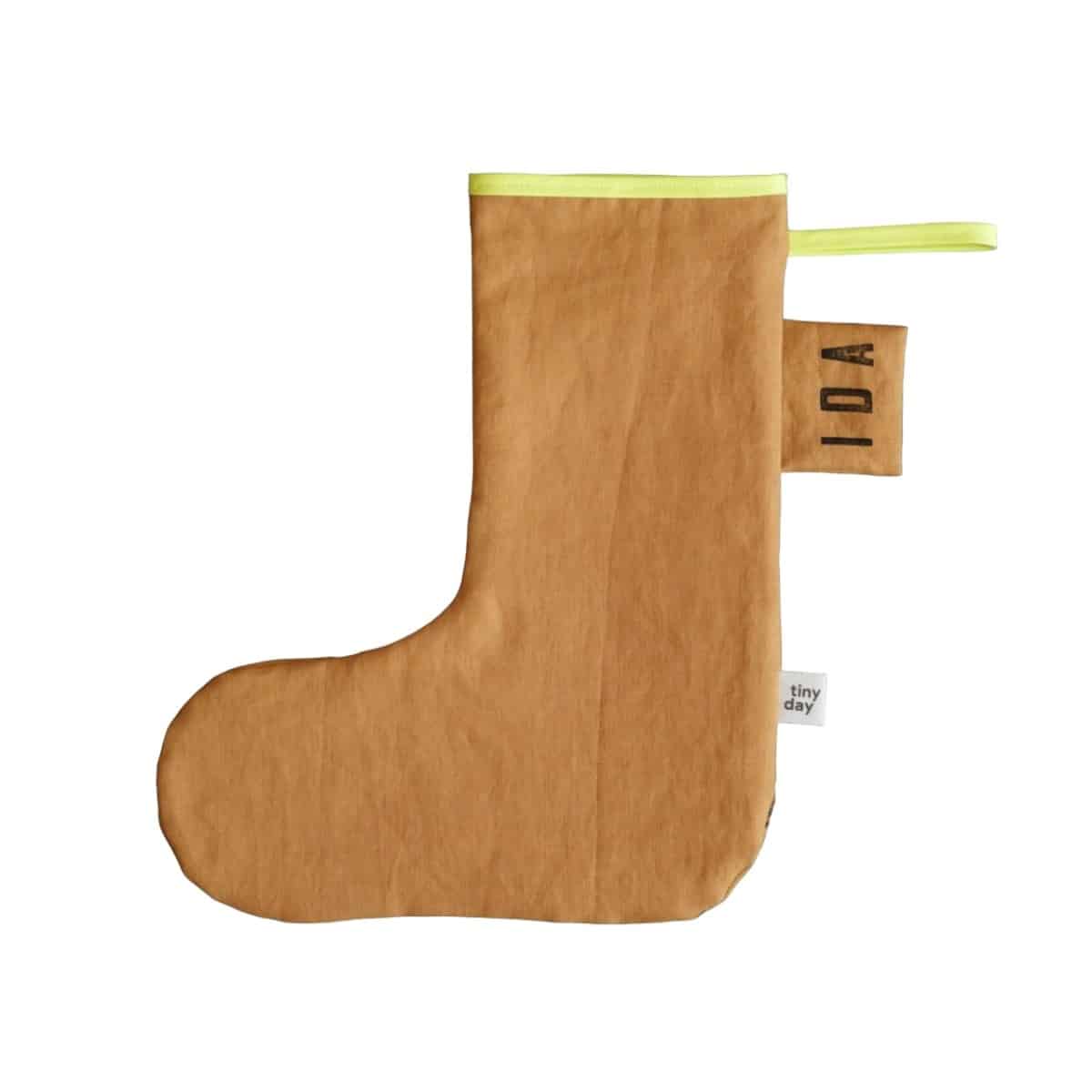 Nikolaus-Stiefel aus Leinen, Haus – Bild 3