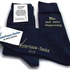 Vaterhaus-Socke-auf dem Heimweg, 47-50