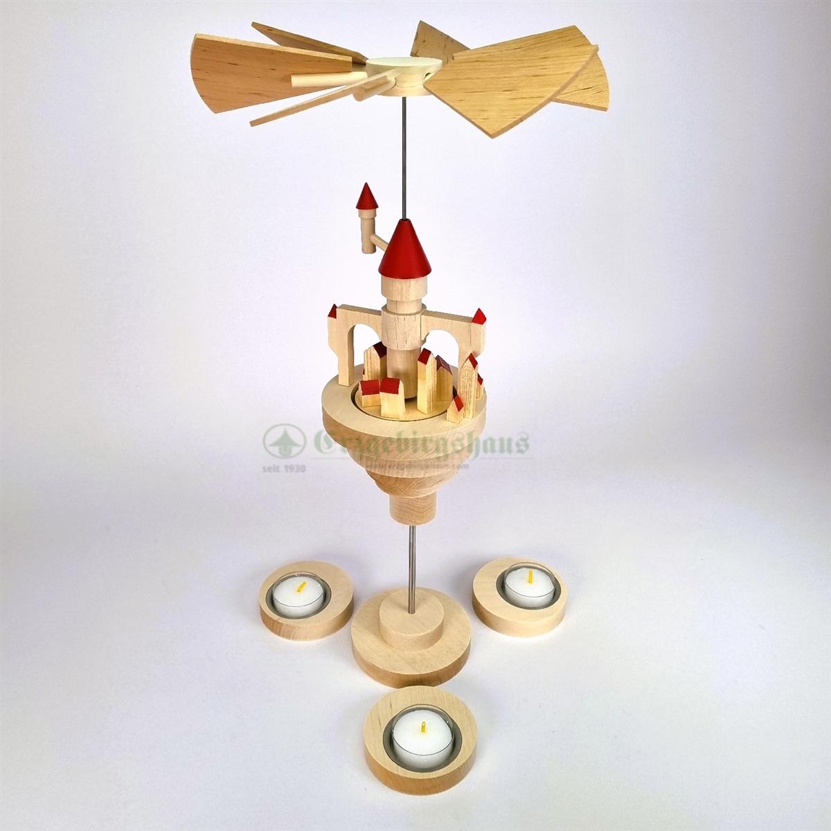 Luftschloss Mona mit roten Dächern – Neuheit 2023 – Bild 2