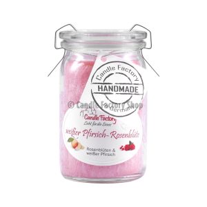 Baby-Jumbo weißer Pfirsich – Rosenblüte