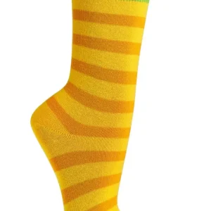 Socks 4 Fun Blockstreifen Gelb, 19-22